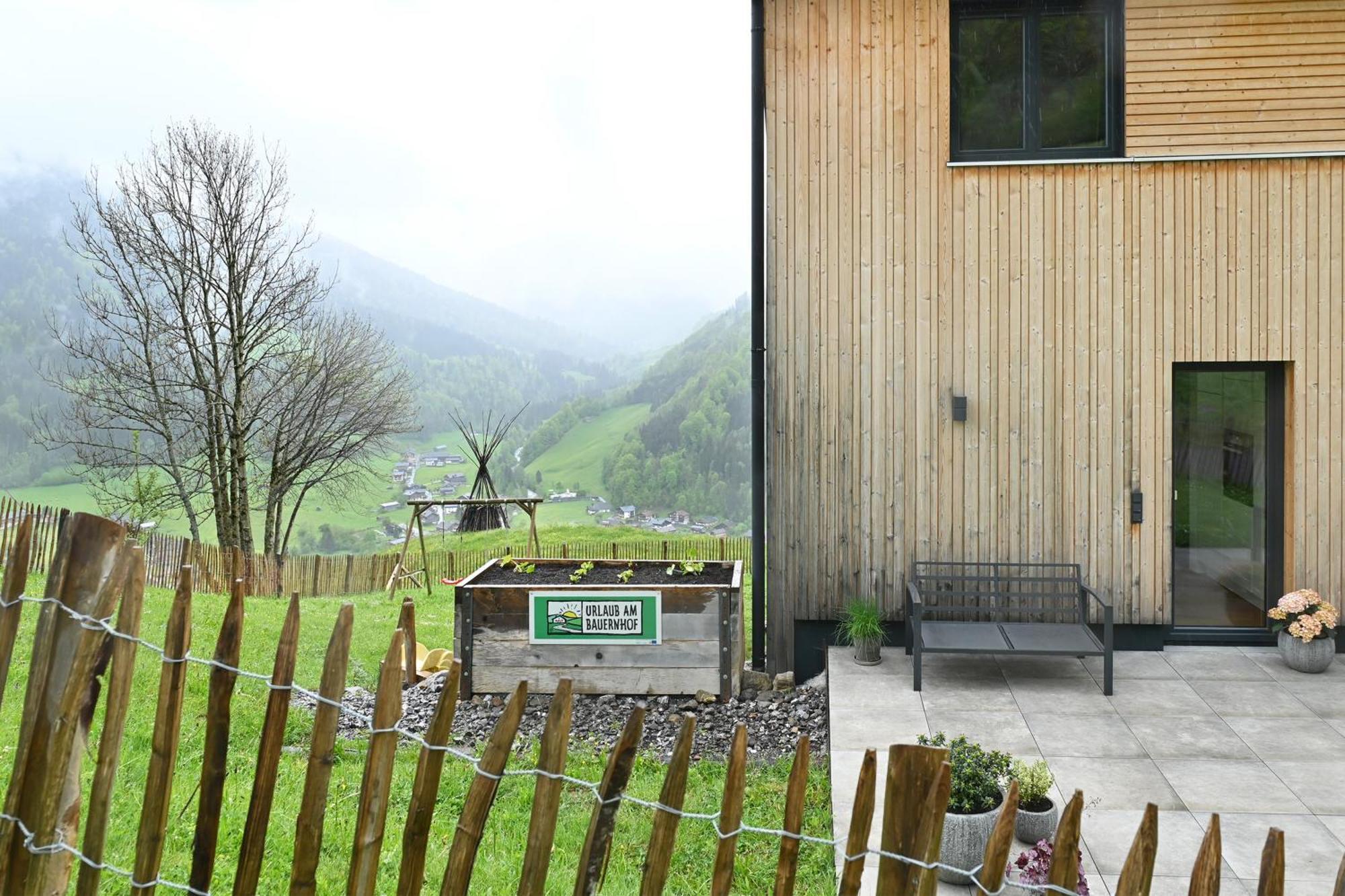 Panoramahof Bergglück Apartment Mellau Bagian luar foto
