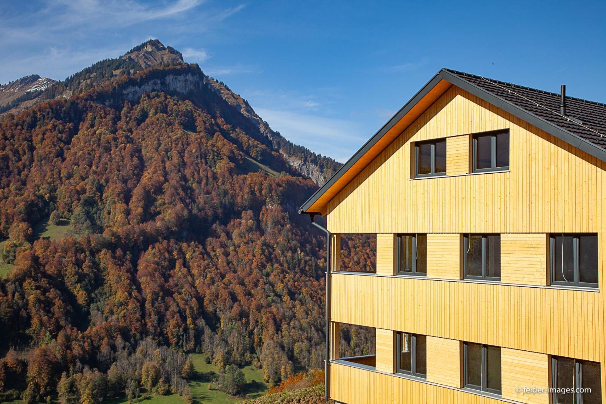 Panoramahof Bergglück Apartment Mellau Bagian luar foto