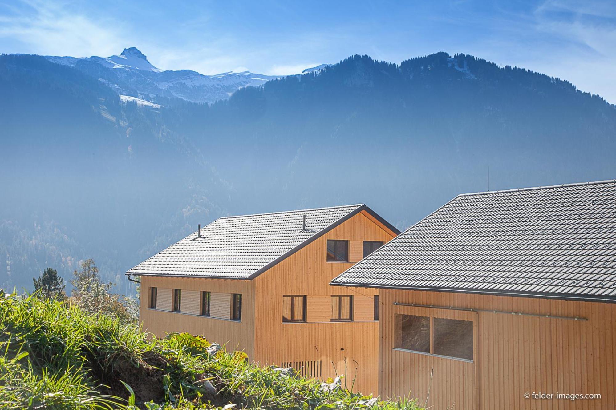 Panoramahof Bergglück Apartment Mellau Bagian luar foto