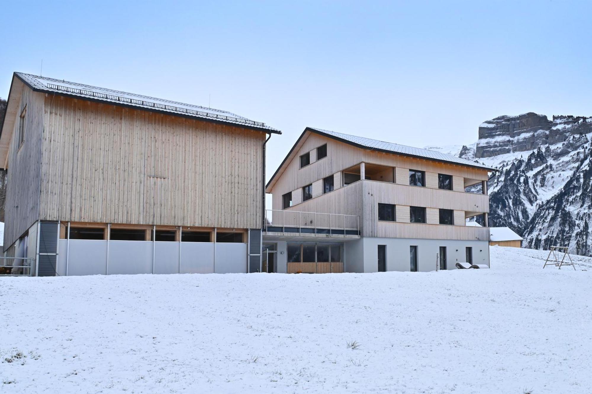 Panoramahof Bergglück Apartment Mellau Bagian luar foto