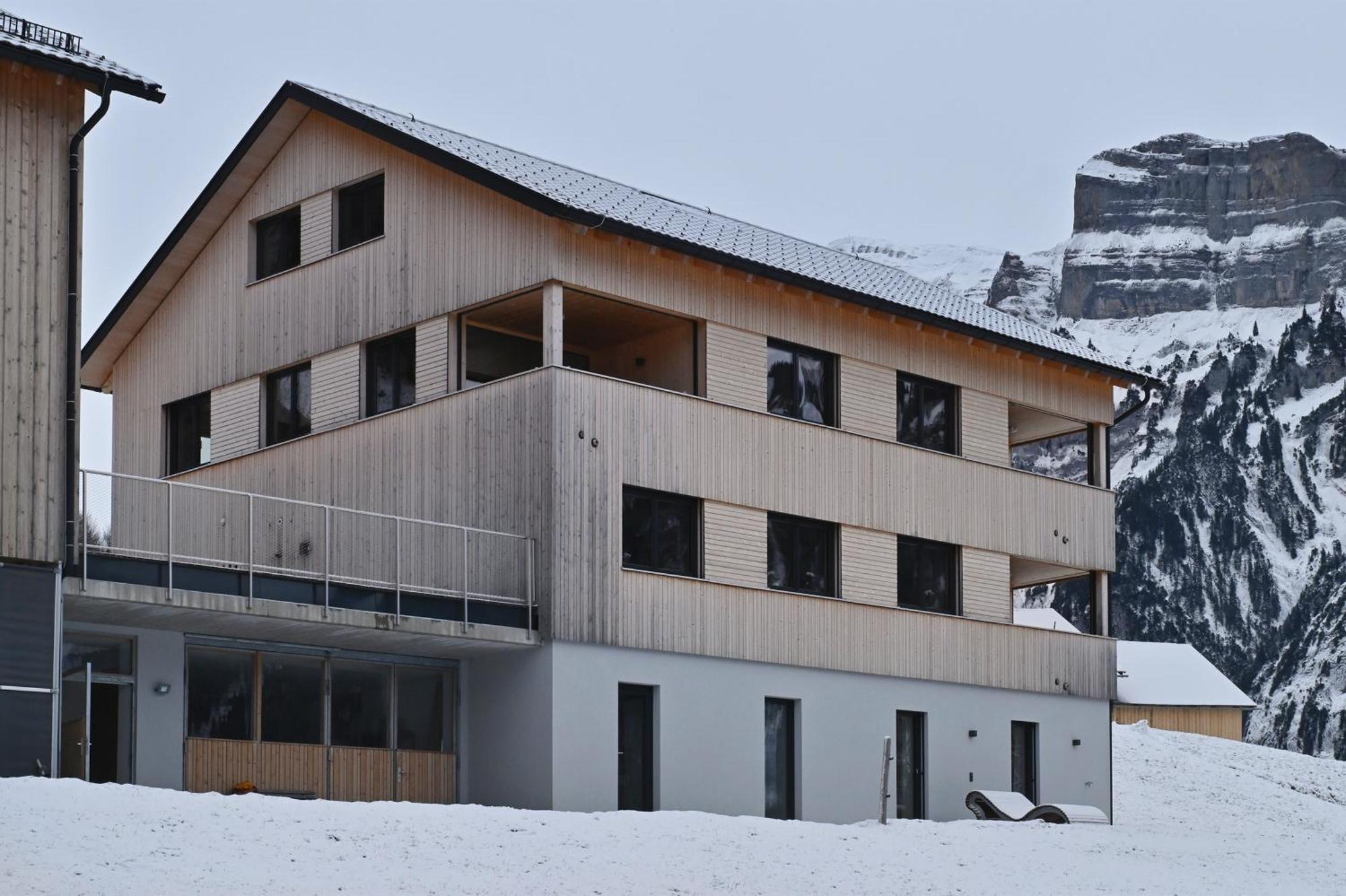 Panoramahof Bergglück Apartment Mellau Bagian luar foto