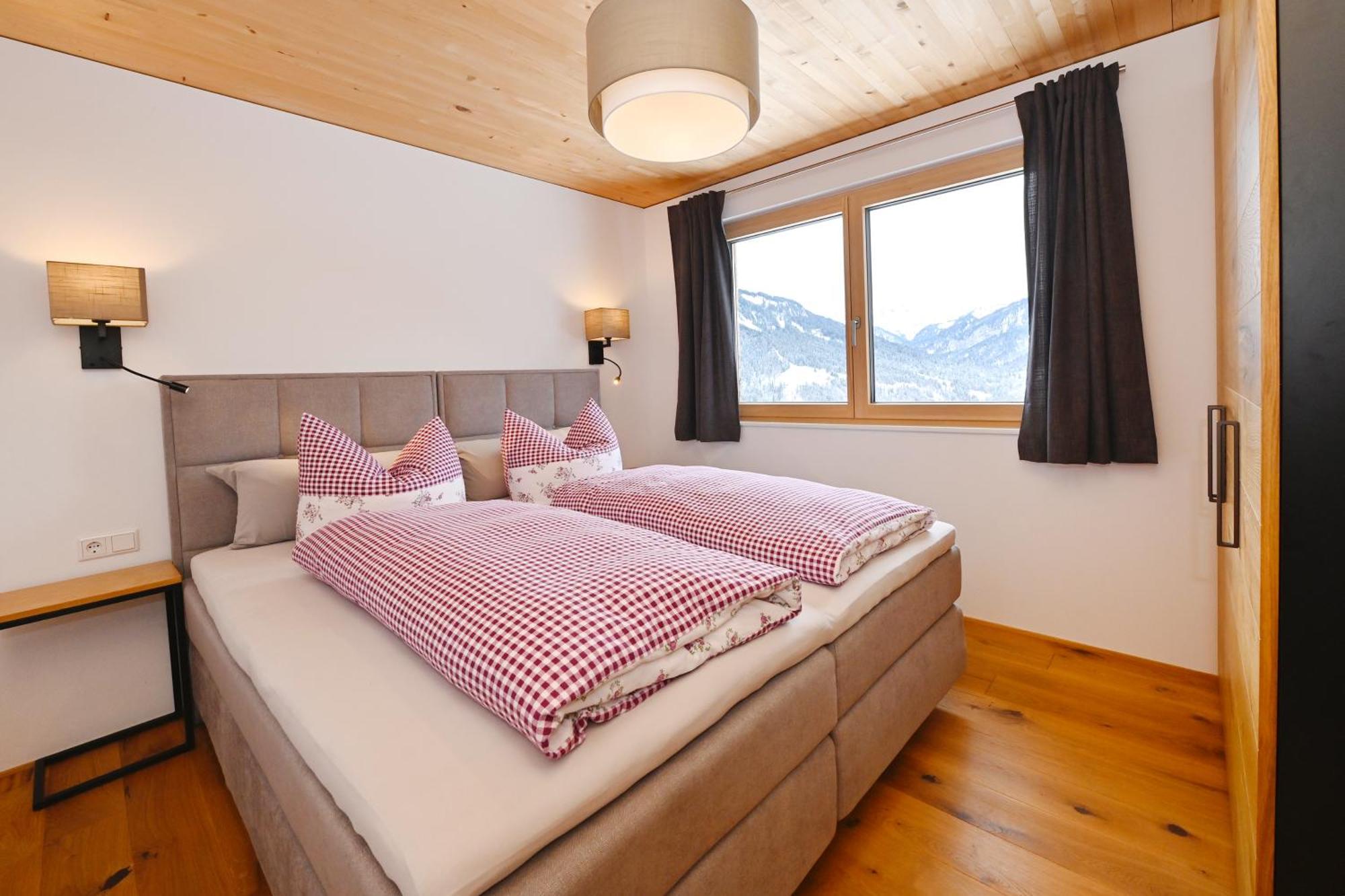 Panoramahof Bergglück Apartment Mellau Bagian luar foto