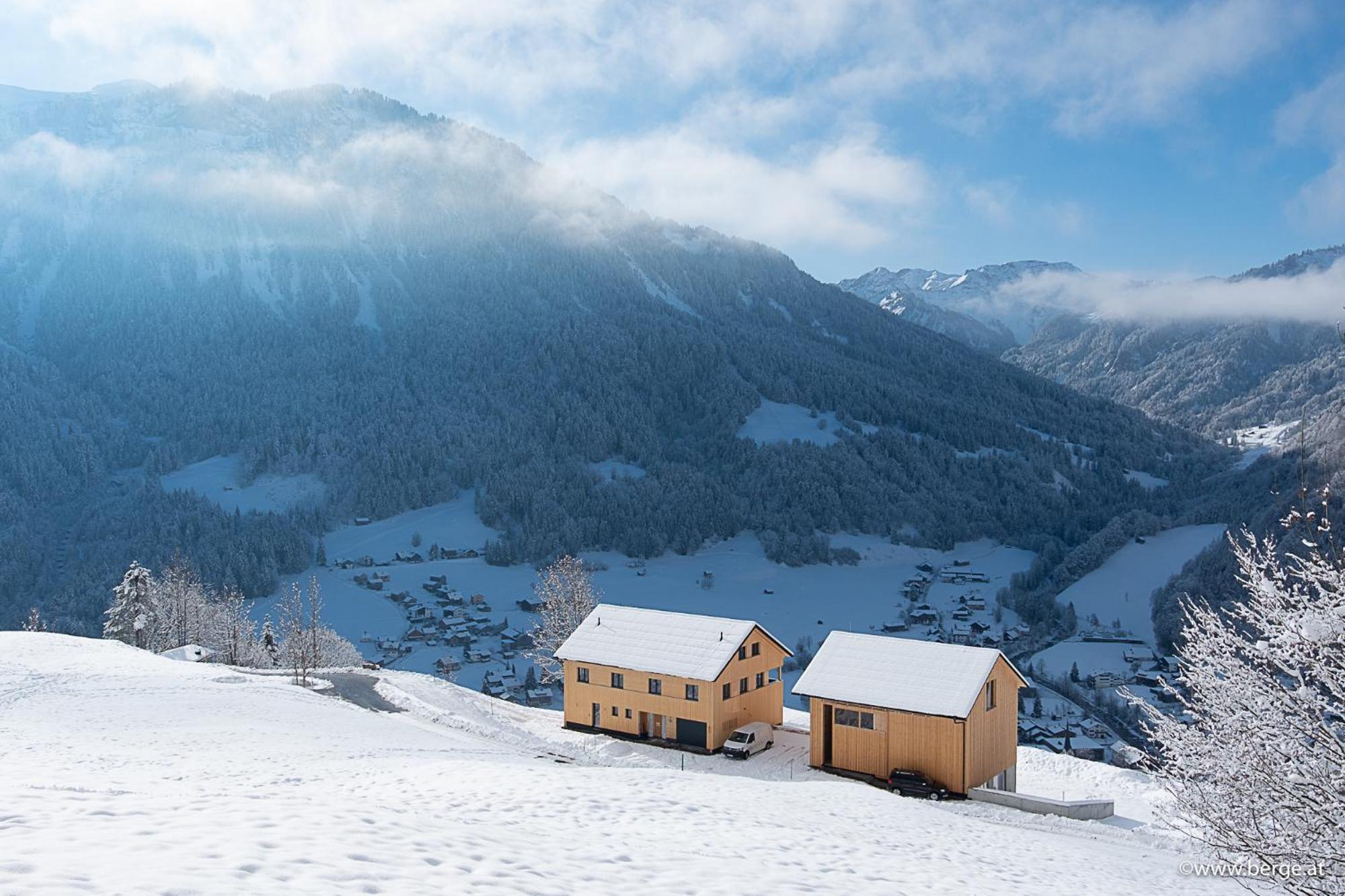Panoramahof Bergglück Apartment Mellau Bagian luar foto