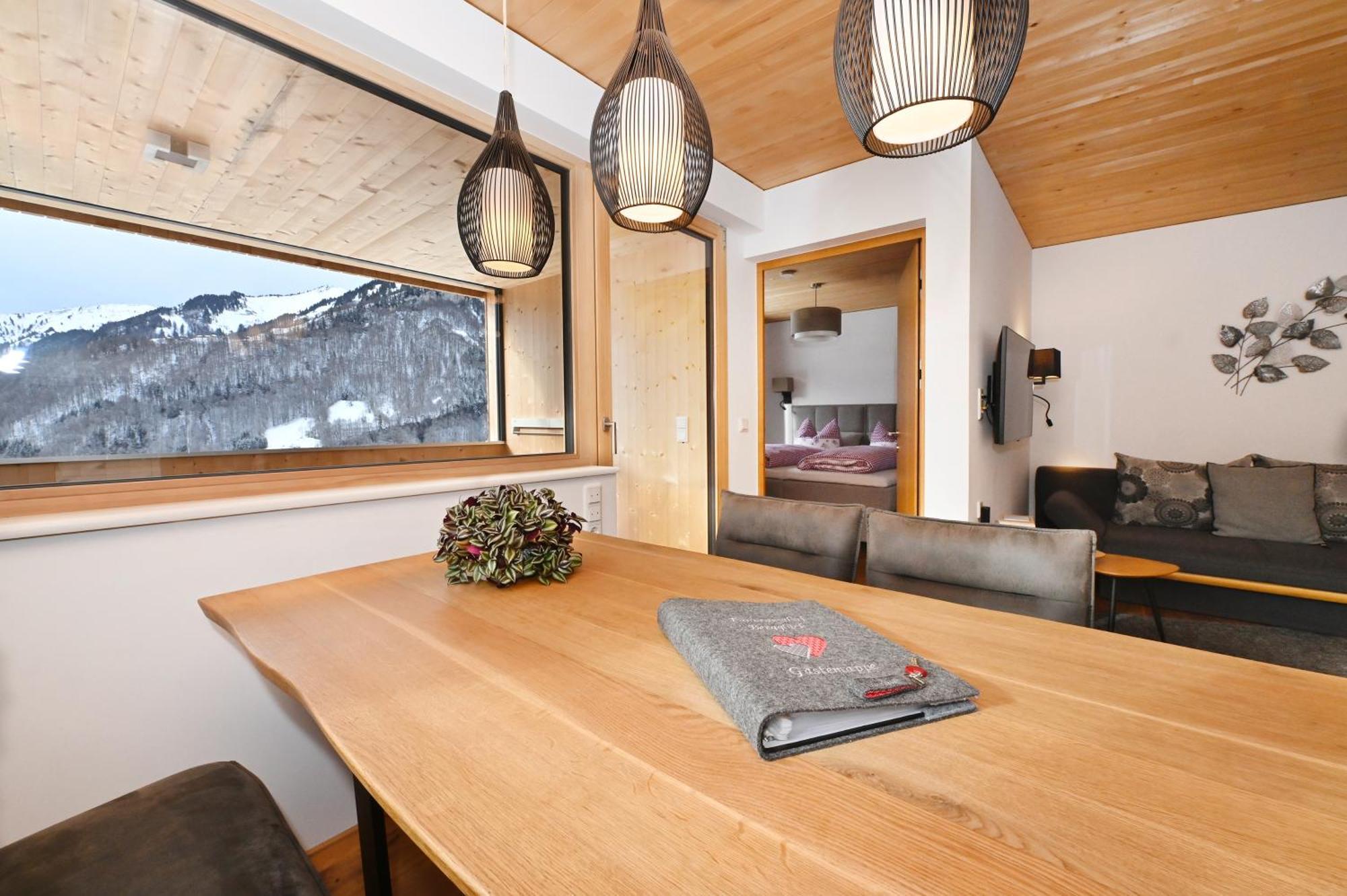 Panoramahof Bergglück Apartment Mellau Bagian luar foto