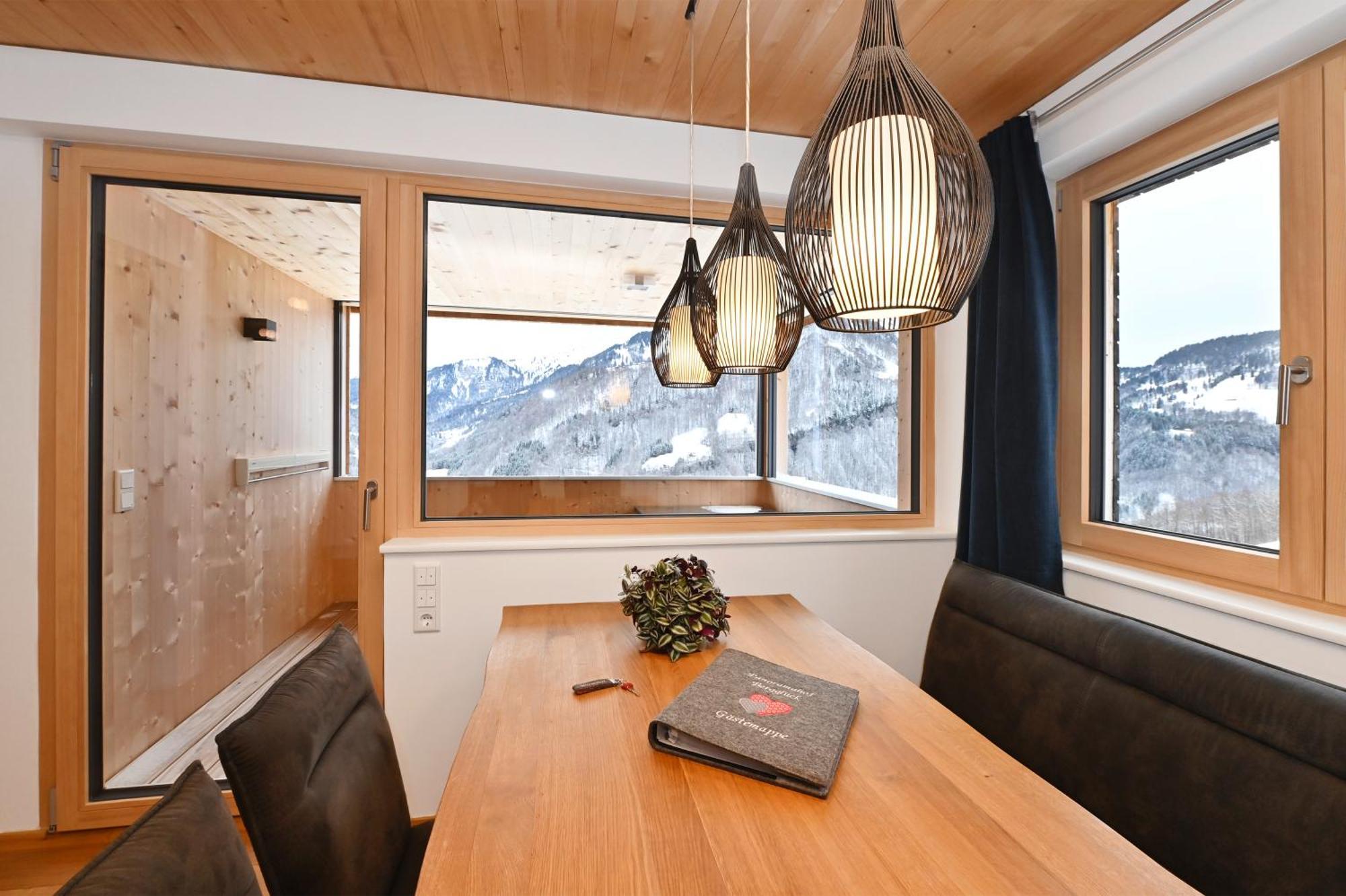 Panoramahof Bergglück Apartment Mellau Bagian luar foto